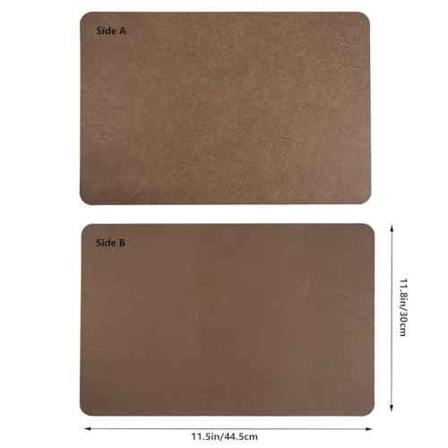 Sets de table lavables pour protéger de la chaleur et des taches