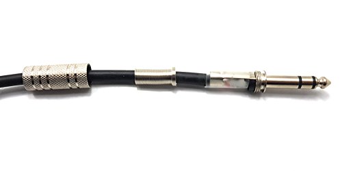 MainCore 5m Long Stereo Jack 6.35mm to 6.35mm Stereo Jack/METAL/Plug to Plug/Cable Lead (Available in 0.50m, 1m, 3m, 4m, 5m, 6m) (5m) - Image 3
