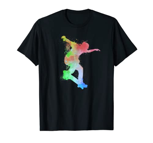 Patineta Monopatín Giros - Tabla Skateboarding Skate Camiseta