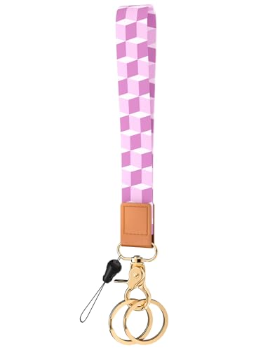 Image of Wristlet Keychain for Women and Men, Key Chain Holder, Wrist Lanyard for Keys