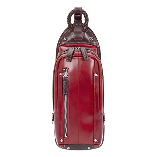 キーファーノイ Kiefer neu Ciao ボディーバッグ レッド 在庫