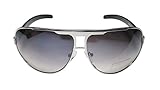 Guess Men GU6591 Aviator Fashion Sunglasses Silver Silver