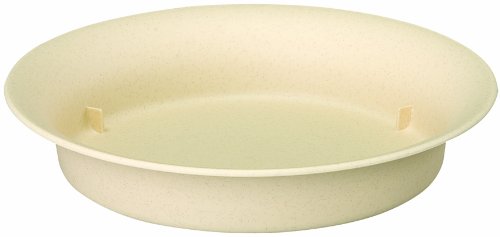 大和プラスチック 鉢皿ノア 10号 φ300×H55 クリーム