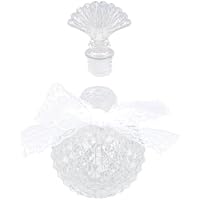 SUPVOX Botella de Perfume de Vidrio Vacía Pequeña Tapa en Forma