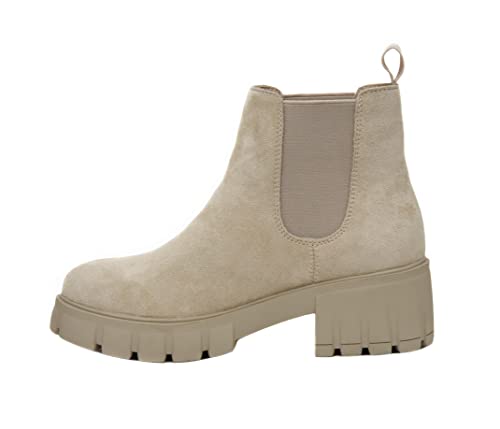 Cushionaire Women's Sasha Slip On Chelsea Boot +Memory Foam, Taupe Suede 9 #TOP3