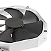 Phanteks 140mm CPU Cooler Fan Upgrade, PWM, 1600 RPM High-Static Pressire, Blades Retail Cooling PH-F140HP_BK2(II) White/Black