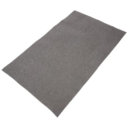 Tapis de garage anti-tache de voiture absorbant l'huile en feutre noir pour sous-sol