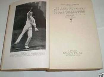 Hardcover The Game Of Cricket Book