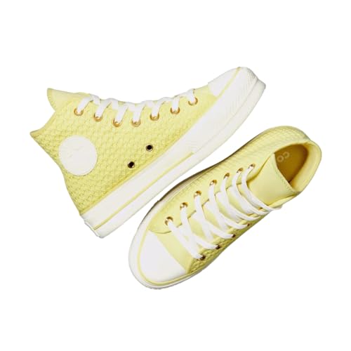 Image of Converse Womens Chuck Taylor All Star High-Top Platform Sneaker Lemon Slushy /Lemon Slushy Women 5.5 M
