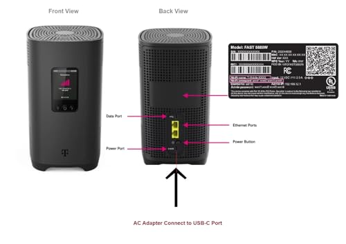 Gt Power 311B Ac Adapter Compatible With T-Mobile Sagemcom Fast 5688W 5G Gateway thumb #1