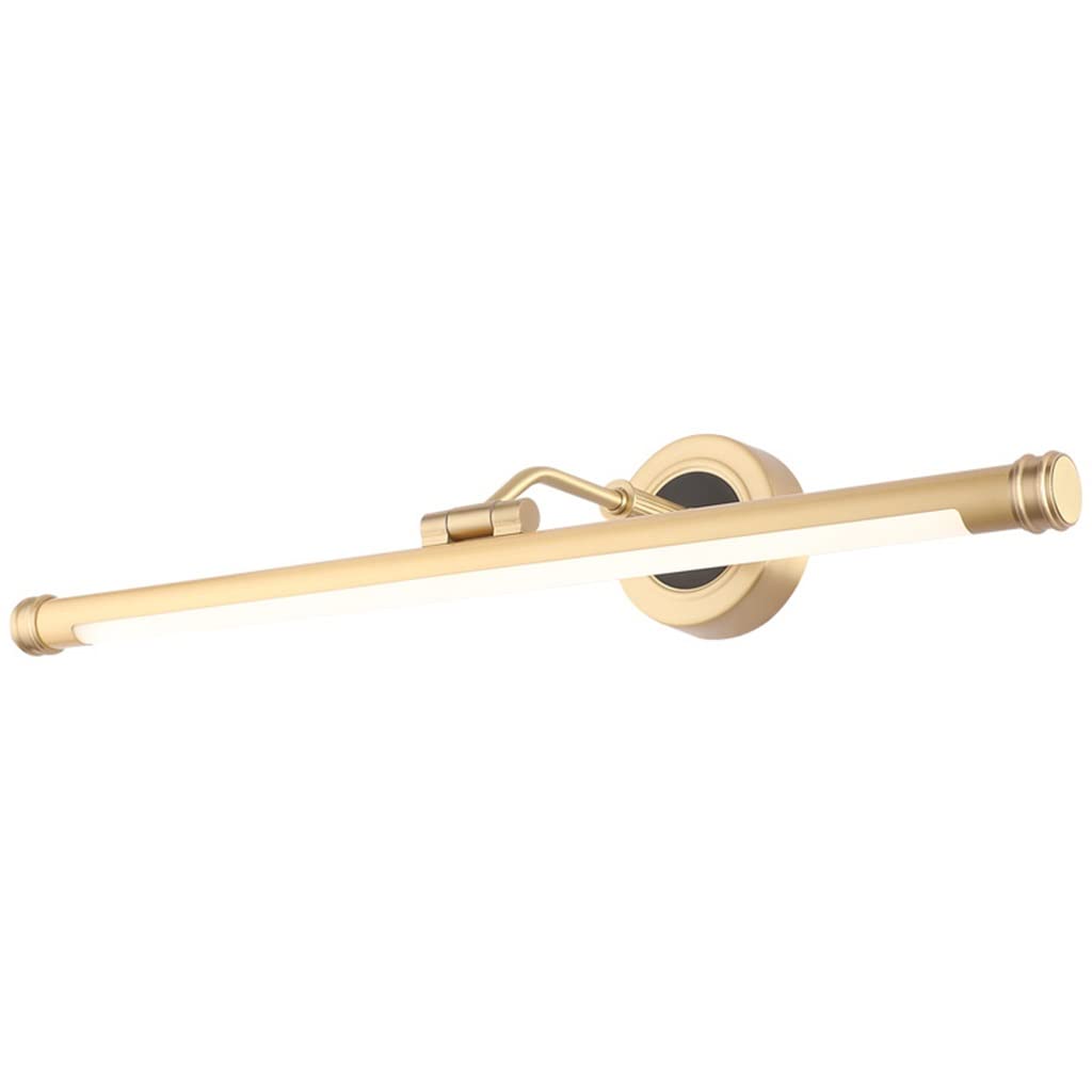 TYUHDUYUR Retro Copper Bathroom Cabinet Light LED Toilet Front Light (Color : D, Size : 9W L43cm) (Gray 9W L43cm)