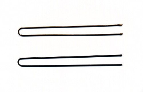 Hair Tools 3 Plain Pins Brown by Hair Tools