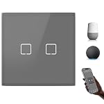 BSEEDLIFE – BSEEDLIFE Smart WiFi Lichtschalter Unterputz, 2-Fach Touch S