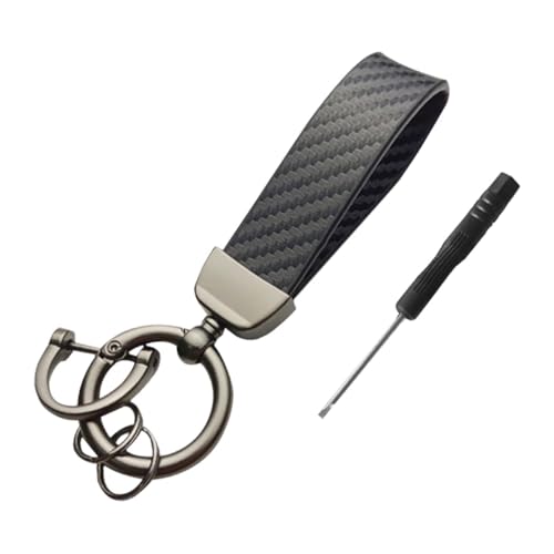 VAPORVERSE Car Keyring for BMW 3 Series 3er Serie 3 E46 Touring 1998-2005, Car Key Chain Key Ring for Car Keys Personalised Keychain Key Organiser Car Key Fob Accessories,A