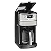 Cuisinart Automatic Grind and Brew 12-Cup Coffeemaker with 1-4 Cup Setting and Auto-Shutoff, Black/Silver (DGB-400C)
