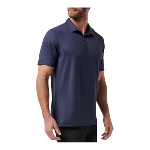 TravisMathew Men's Featherweight Performance Polo, Total Eclipse3