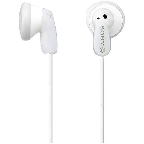 Sony in-Ear Earbud Headphones with Remote and Deep Bass, Blue, MDR-E9LP