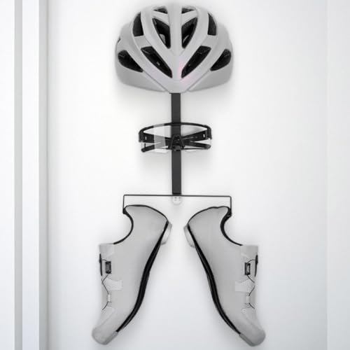 Porte-chaussures de vélo mural charge 0.9kg pour accessoires - 6