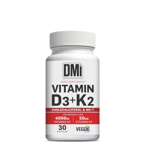 VITAMIN D3 + K2 (4000 IU Vitamin D + 50 µg Vitamin K/cap)