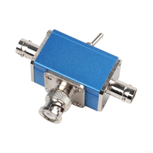 Interruptor coaxial BNC de metal resistente selector de antena de 2 vías CB HAM premium 5