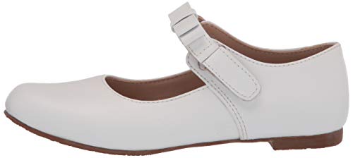 Elephantito Girls Mary Jane Flat, White, 8 Us Medium #TOP7
