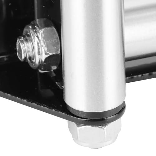 Guide-câble de Rouleau de Câble de Treuil, Guide-câble Universel Côte à Côte, Robuste, Diamètre de Trou de 125mm/5 Pouces, 6,3x2,8x2,4 Pouces