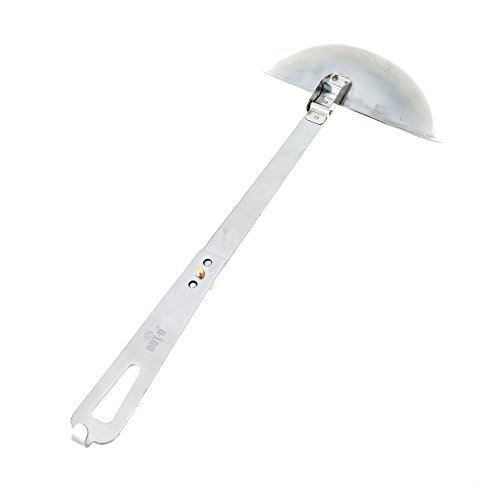 Workouty Portable Stainless Steel Outdoor Tableware Camping Folding Spoon Soup Ladle Cooking Utensils - Thumbnail 3