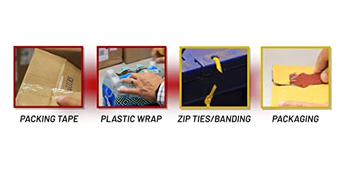 Cardinal Safety Cutter Combo Pack Safety Cutters For Work And Home - Cut Cardboard Boxes Plastic Banding Tape (Red Combo Pack) #TOP1