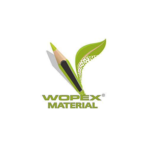 Lápis Grafite Nº 2HB Sextavado, Staedtler, Wopex Neon, 180F BK6 06, 6 Unidades