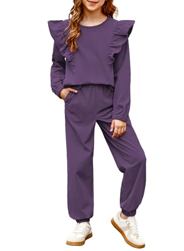 blibean Girls 2025 Fall Clothes Sets Kids Corduroy Sweat Outfits Size 6-15 Years Old