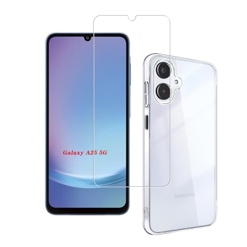 Amazon.co.jp: 【1+1枚セット】対応 Galaxy A25 5G 用の ケース +