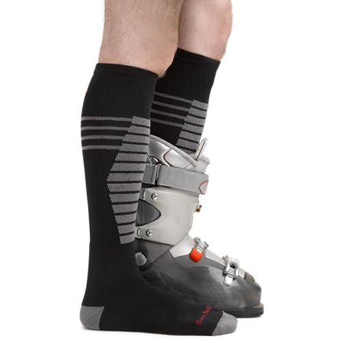 Darn Tough Men's Edge Thermolite OTC Midweight with Padded Shin Ski and Snowboard Sock (Style 8020) -2