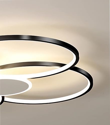 Suspension LED moderne avec éclairage intelligent ajustable pour le salon