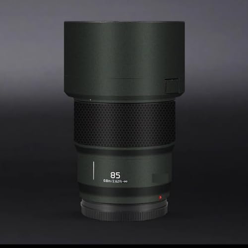 Protégez votre Lumix S 85 mm F1.8 des rayures avec ce capuchon vert turquoise