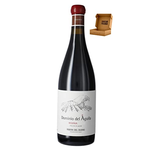 Dominio del Águila - Envio 24 h - Mejor Vino España - Cosecha Privada (1 x Botella 75 cl, Dominio del Águila Tinto Reserva)