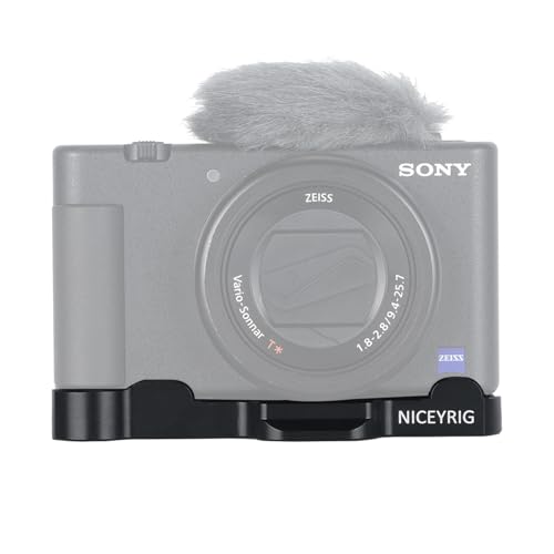 Soporte Arca-Swiss NICEYRIG Zapata Rápida y Acceso a Batería Sony ZV1