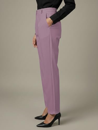 Image of Leriya Fashion Formal Pants for Women Office Wear |Trousers for Women - Straight Pants for Woman Formal Pant for Woman, Stretch Lycra Workwear Trousers