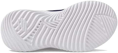 Skechers Kids Girls Bounder-Girly Groove Sneaker, Navy, 12 Little Kid | Image 2