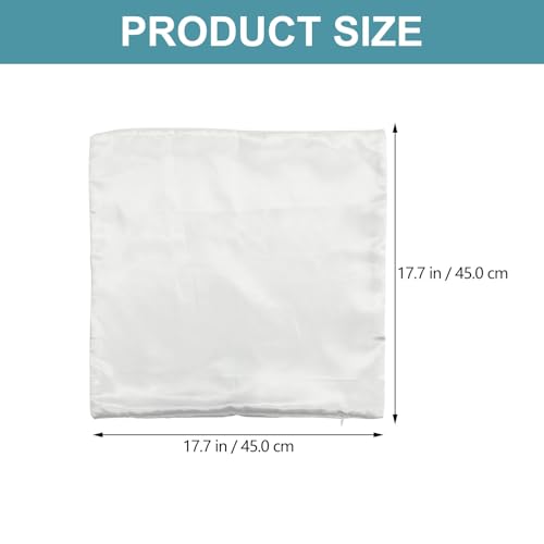 Fundas de almohada de satén gris antiarrugas Toyvian para cojines de sofá 4