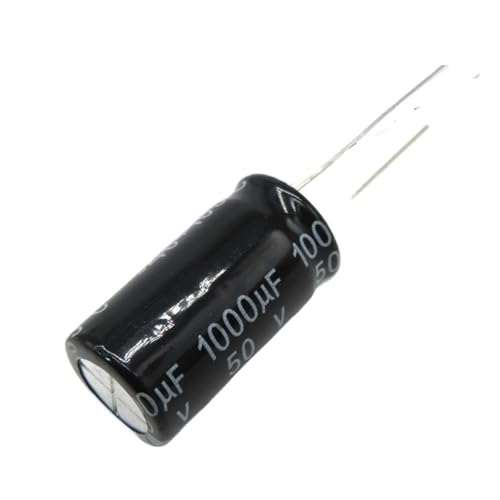Condensateur 1000uF 50V CZAOINCU composant électronique radial 13 * 25mm x10