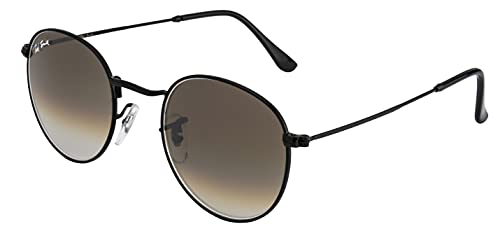 Lunettes de soleil rondes Ted Smith métal monture fine et verres de protection UV pour adulte