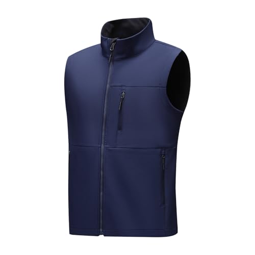 Gilets en polaire pour hommes veste softshell sans manches imperméable