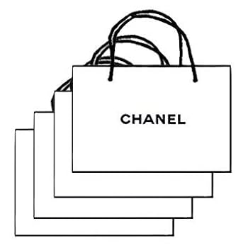 LOVE Chanelシャネル ショッパー 紐付き紙袋 Lサイズ*100枚 chanel002m.jpg