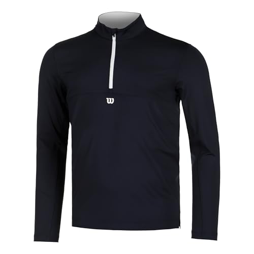 Sweat Homme 1/2 Zip respirant Wilson Elevate Performance stretch