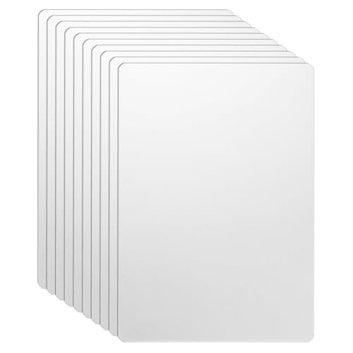 Carte de visite metal plaque gravure laser CNC inox 120x80x0.5mm x10