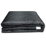 TroyStudio Thick Soundproof Blanket, 37.5 x 86.6 x 0.8 inches Heavy duty Window Curtain Noise Blocker, Acoustic Dampening Divider, Wall Sound Barrier Moving Cover for Recording Studio Home Office