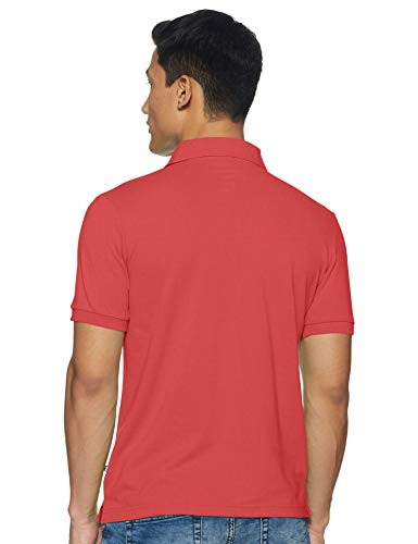 Image of Rupa Bumchums Men Super Combed Cotton Solid Half Sleeve Club Collar Polo Regular Fit T-Shirt with Chest Pocket