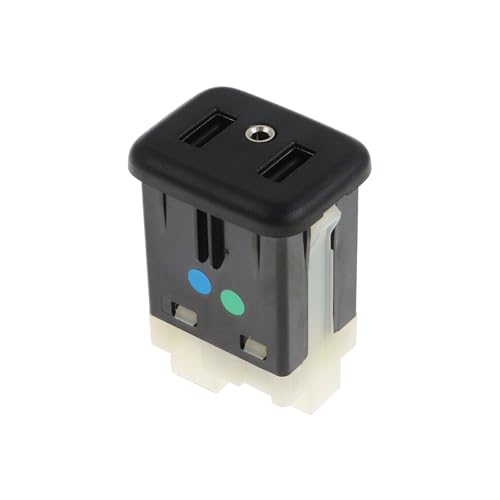 13519224 USB Port AUX Jack Auxiliary Input Adapter Compatible with Chevy Buick GMC Cadillac 2015-2018 Replaces13509942 13510854 23496501 CarPlay