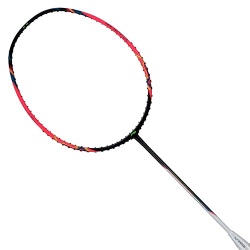 Image of Li-Ning Halbertec Motor Unstrung Badminton Racquet for Professional Players|87-89 Grams|Maximum String Tension - 32lbs