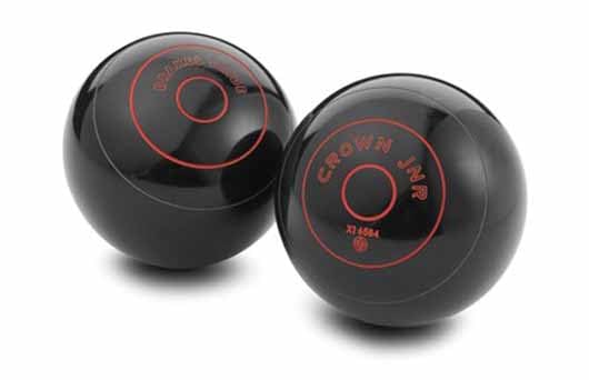 SGL DRAKES PRIDE BLACK JUNIOR CROWN GREEN BOWLS**